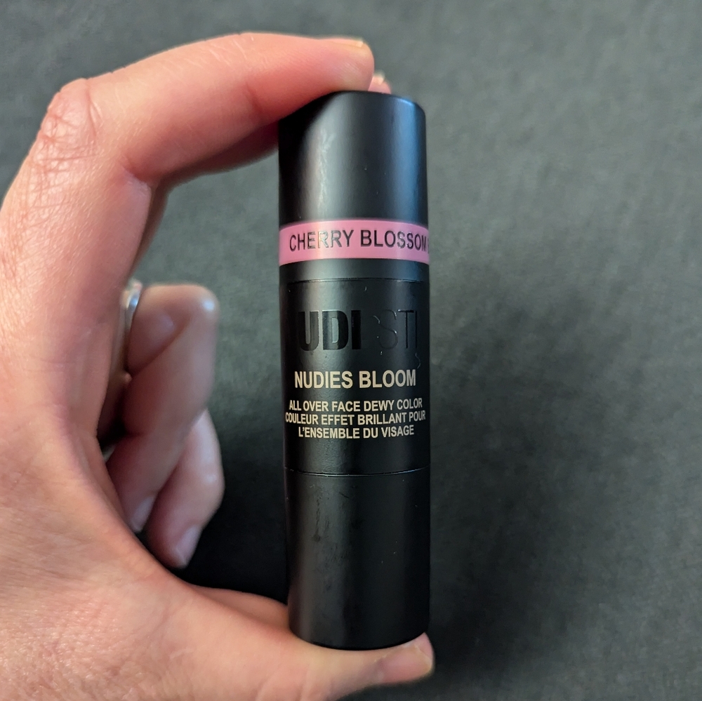 Nudestix Nudies All Over Face Blush Color in Cherry Blossom Babe - Picture 2 of 7